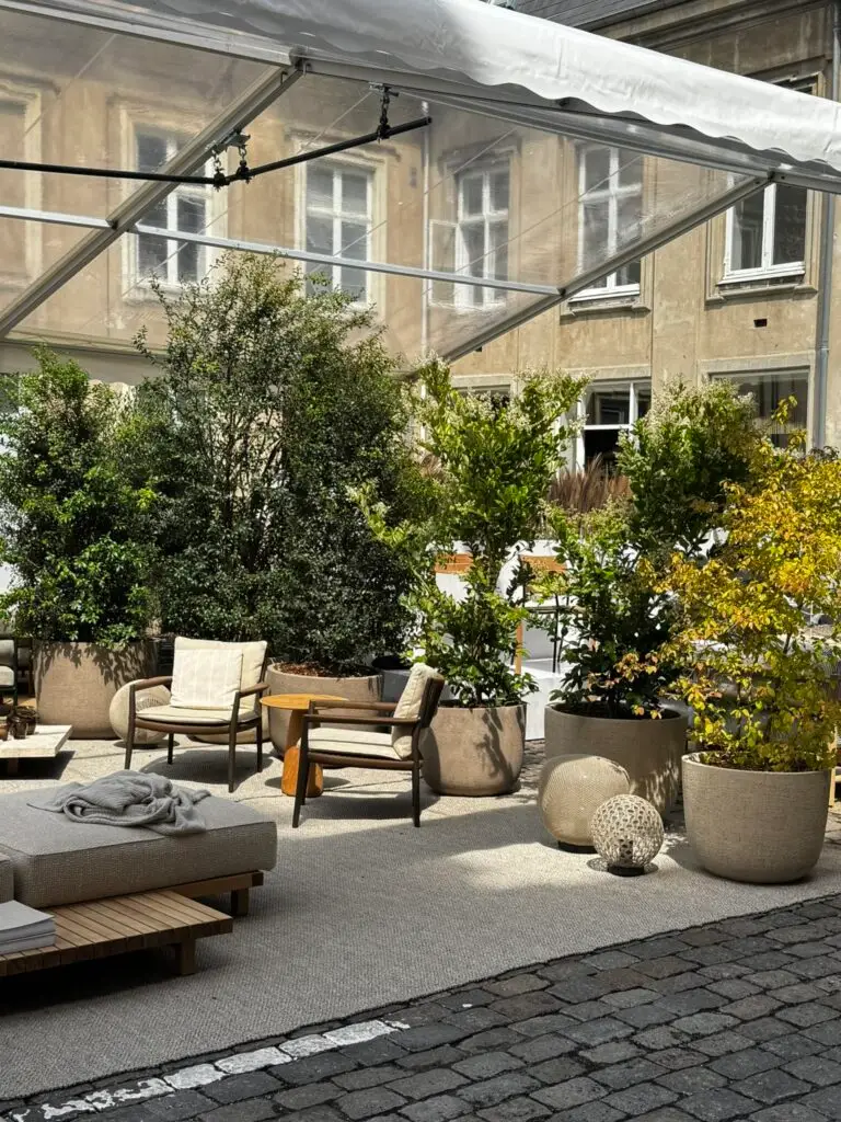 Copenhagen Outdoormoeblierung gruen das wohnwerk | Nicole Hafen